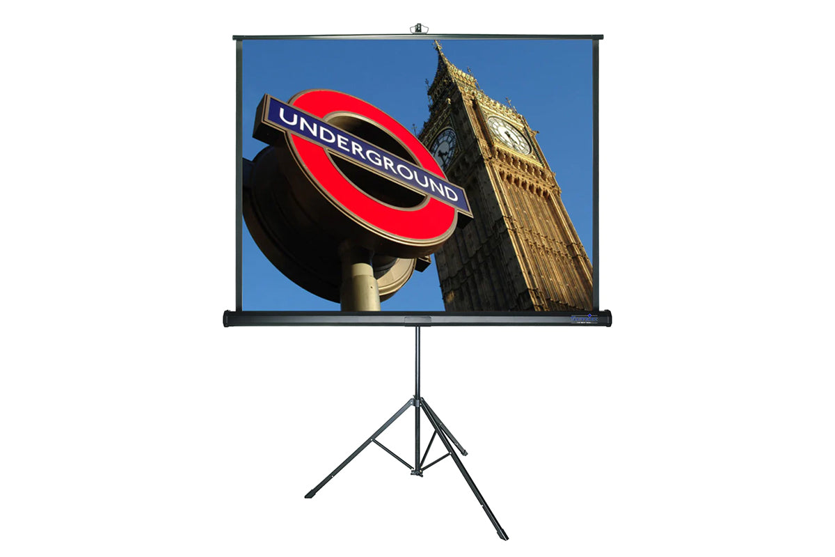 Sapphire Tripod Projector Screen 1:1 Format