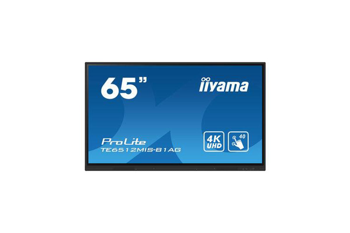 iiyama 65" Interactive 4K UHD Touchscreen Display